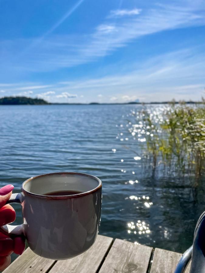 New Lakehouse - Amazing Sea View And Private Pier! Stockholm Exteriér fotografie