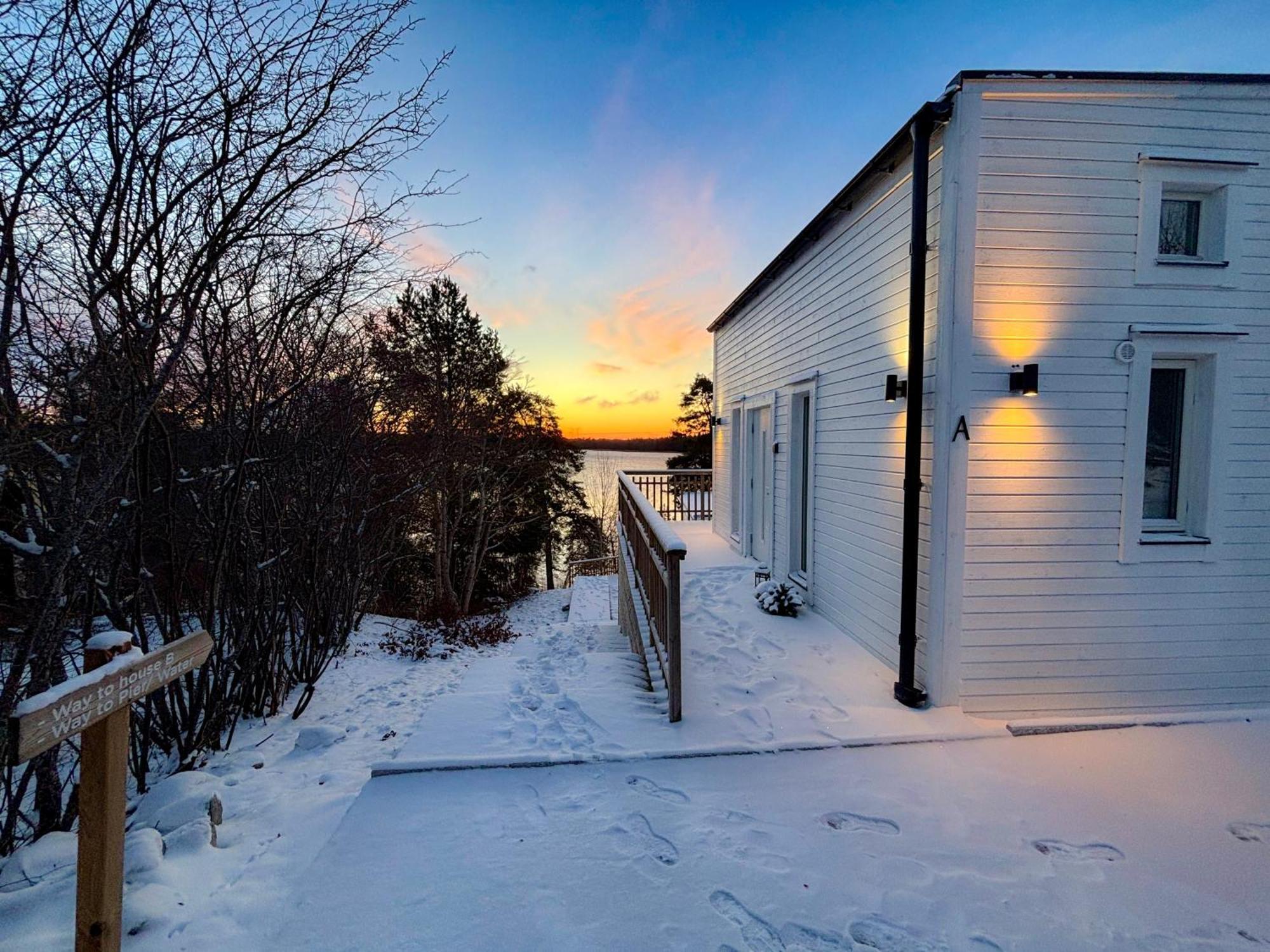New Lakehouse - Amazing Sea View And Private Pier! Stockholm Exteriér fotografie